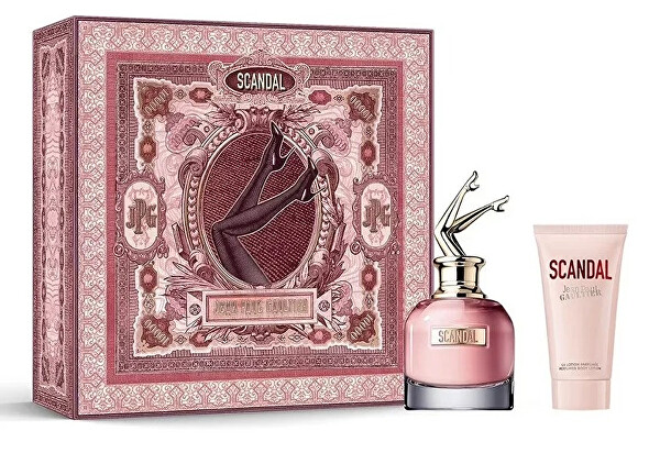 Jean Paul Gaultier Scandal EDP 50 ml + tělové mléko 75 ml + EDP 6 ml dárková sada
