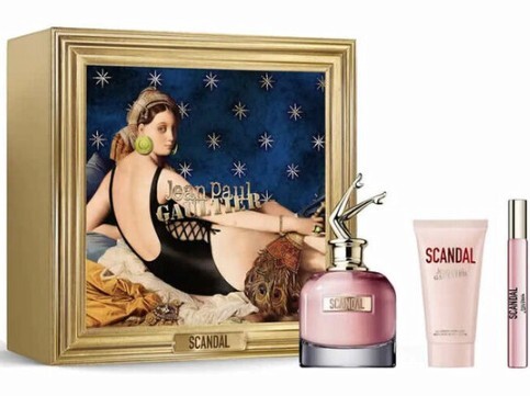 Jean Paul Gaultier Scandal dárková sada EDP 80 ml + EDP 10 ml + tělové mléko 75 mliniatura
