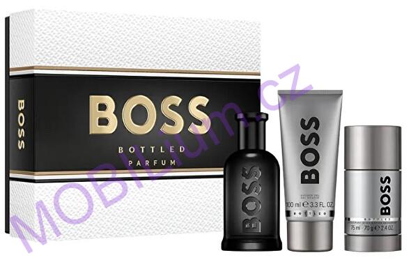 Hugo Boss Boss Bottled Parfum Dárková sada Parfum 100 ml + deostick 75 ml + sprchový gel 100 ml